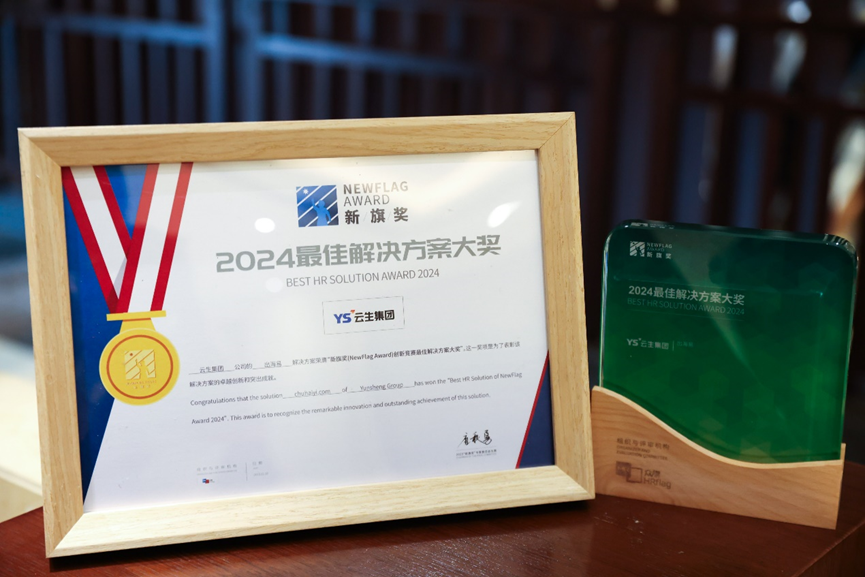 龙8头号玩家集团出海易Chuhaiyi荣获 “新旗奖”2024最佳解决方案大奖