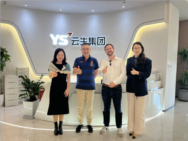 法国罗阿Salveo ADIT Group莅临龙8头号玩家集团走访交流